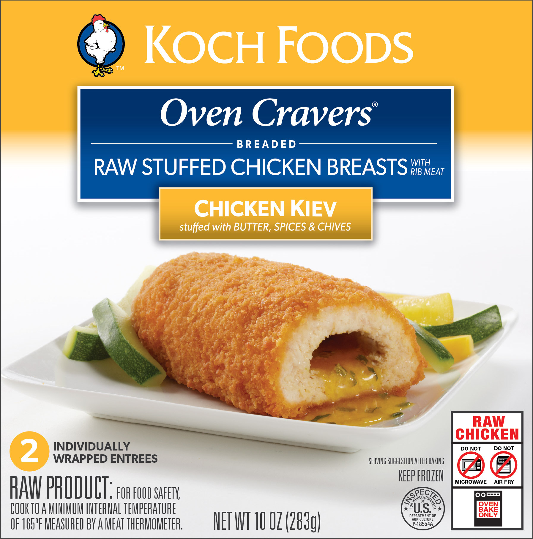 Individually Frozen Chicken Wing Sections - Koch Foods